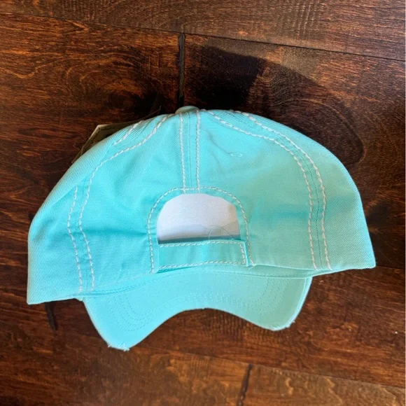 Pickleball Cap - “Happy People Play Pickleball” distressed adjustable hat - NWT - Picture 10 of 11